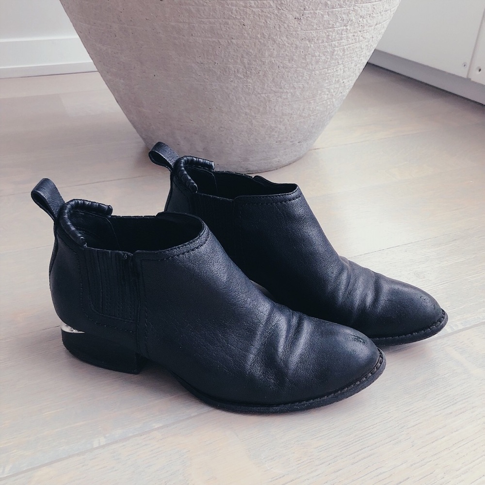 Authentic Alexander Wang booties (size 35.5)